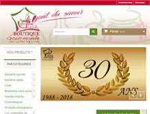 Tablet Screenshot of boutiquedeslyceesagricoles.com